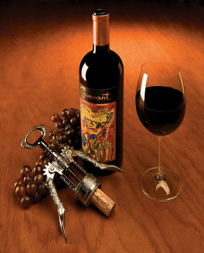 Kosher Wine photograph for client